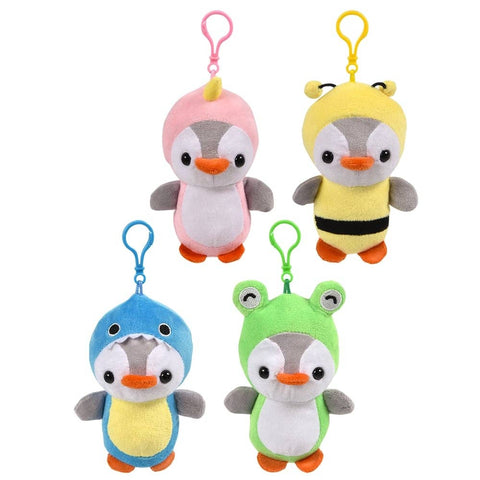 5" Penguin Backpack Clip - LLB Toys