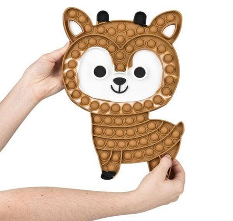 REINDEER MEGA BUBBLE POPPER 13" LLB kids toys Christmas