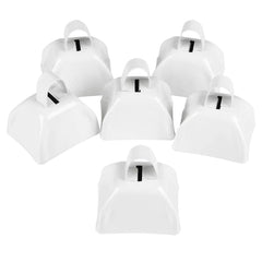 3" WHITE METAL COWBELL LLB kids toys
