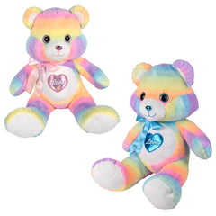 32" Cotton Candy Heart Bear  - LLB Toys