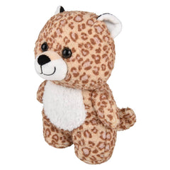 8" Scruffy Bunch Leopard Plush - LLB Toys