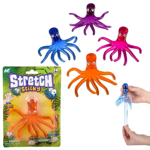 4.75″ Stretch Sticky Octopus LLB kids toys