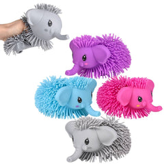 7" Shaggy Puffer Elephant - LLB Toys