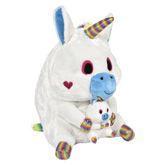 23" BELLY BUDDY UNICORN AND BABY  LLB Plush Toys