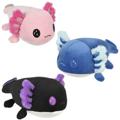 8.5" Laying Axolotl Plush