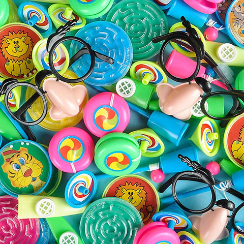 PINATA TOY ASSORMENT 64 PC LLB kids toys