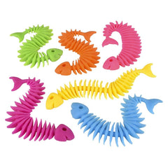9.25" Fishbone Stretchy String LLB Squishy Toys