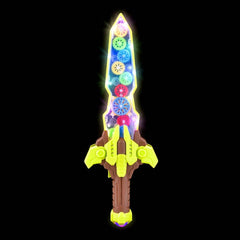 16" LIGHT-UP GEAR SWORD LLB Light-up Toys
