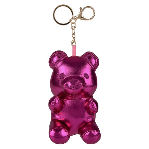 4" Metallic Yummy Bear Plush Clip On - LLB Toys