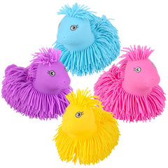7" Shaggy Puffer Unicorn - LLB Toys