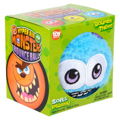 3.25" Hyper Air Plush Monster Bounce Ball - LLB Toys