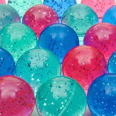 2.4" GLITTER HI-BOUNCE BALL LLB kids toys