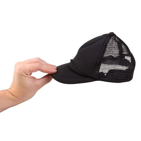 BLACK BASEBALL HAT DOLL ACCESSORY - LLB Toys