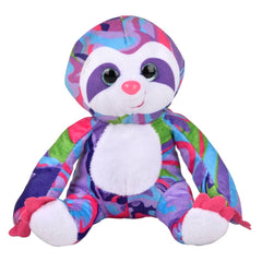 Psychedelic Sloths (2 Asst.) 6" 72/0 - LLB Toys