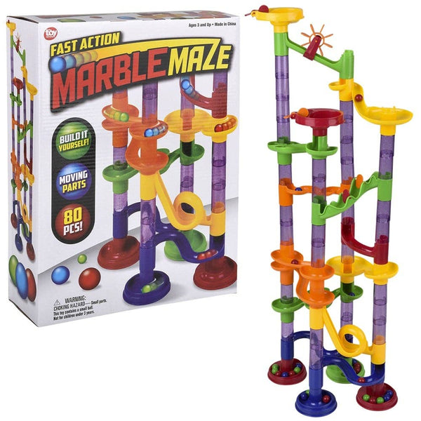 80 Piece Marble Run LLB kids toys