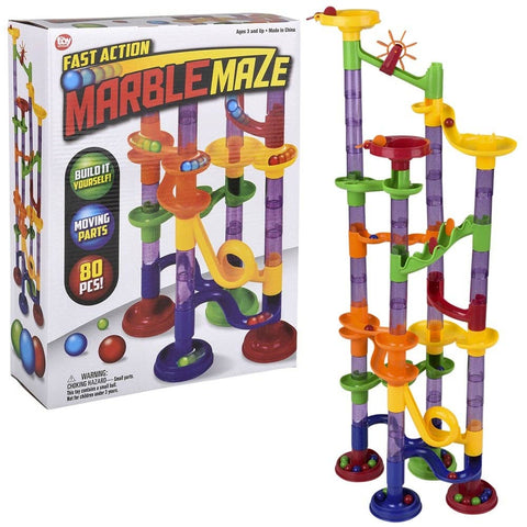 80 Piece Marble Run LLB kids toys