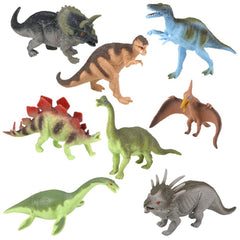 8PC MESH BAG DINOSAUR ASSORTMENT LLB kids toys