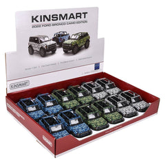 5" Diecast 2022 Ford Bronco Open Top Camo Print - LLB Toys