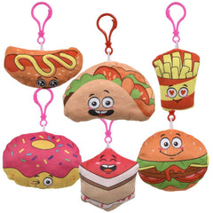 3-4.5" Food Keychains - LLB Toys