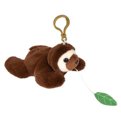 3.5" Mighty Quakes Sloth Backpack Clip - LLB Toys