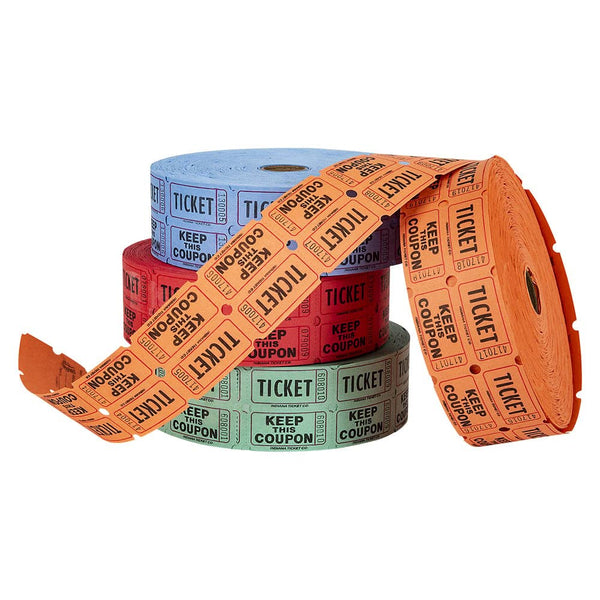 DOUBLE ROLL TICKET 2000/ROLL LLB kids toys