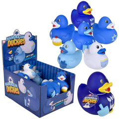3.5" Hanukkah Rubber Duck Party Favors 12ct - LLB Toys
