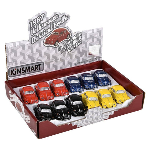 2.5" Diecast  1967 VW Classic Beetle Keychain - LLB Toys