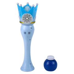 13.5" Light-Up Crown Bubble Wand - LLB Toys