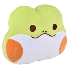 16" Kawaii Frog Plush Pillow- LLB Toys