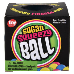 Squeezy Sugar Ball 2.5" - LLB Toys
