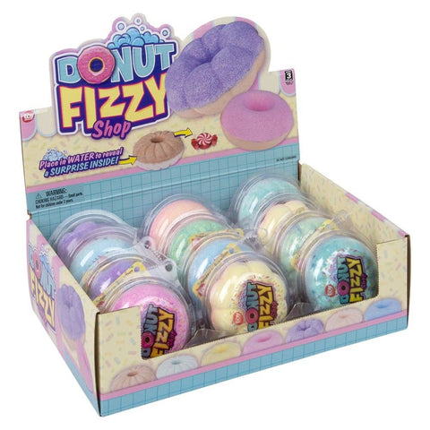 4" Doughnut Fizzy 12ct - LLB Toys