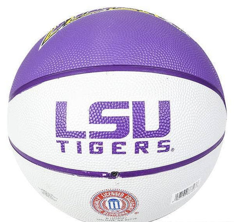 9.5" LSU TIGERS REGULATION BASKETBALL LLB kids toys