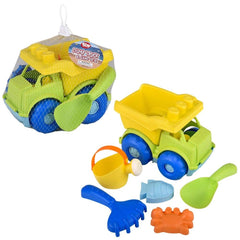 Dump Truck And 5pc Sand Toys - LLB Toys