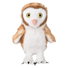 8" Animal Den Barn Owl Plush -  LLB Toys