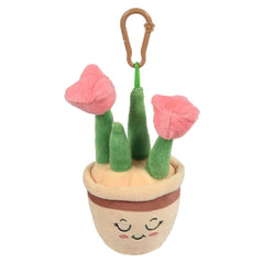 5" Succulent Backpack Clip Plush - LLB Toys