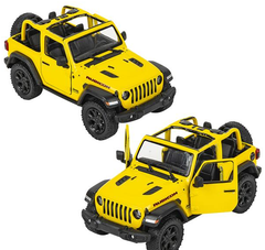 5" DIE-CAST 2018 JEEP WRANGLER OPEN TOP LLB Car Toys