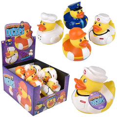 3.75" Occupation Duckies Novelty Toy 12ct - LLB Toys