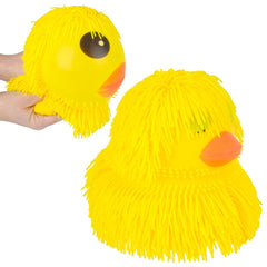 8" Shaggy Puffer Ducky - LLB Toys