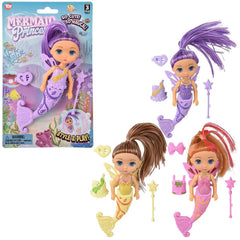 6.75" Mermaid Princess - LLB Toys