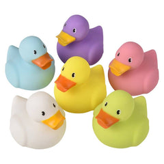 3.5" BATH TIME DUCKY-ASSORTED COLORS LLB Bath Toys