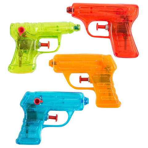 4" TRANSPARENT WATER SQUIRTER LLB kids toys