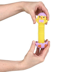 Easter Chick Fidget Pop Tube 7" - LLB Toys