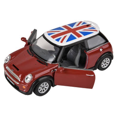 5" Diecast Pull Back Mini Cooper - LLB Toys
