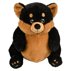 13" Tubby Tots Rottweiler Plush - LLB Toys