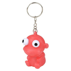 2" SQUEEZE ANIMAL POPPING EYE KEYCHAIN LLB Keychain