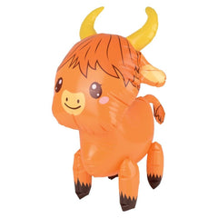 24" Highland Cow Inflate - LLB Toys