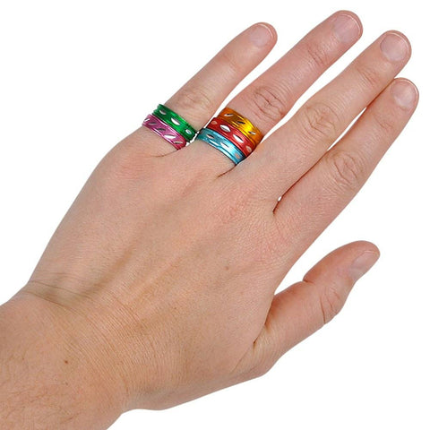 LASER SPARKLE RING .75" LLB kids toys