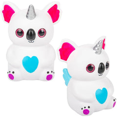 Jumbo Squish Sparkle Eye Mix 9"-10" 12pc Case - LLB Toys