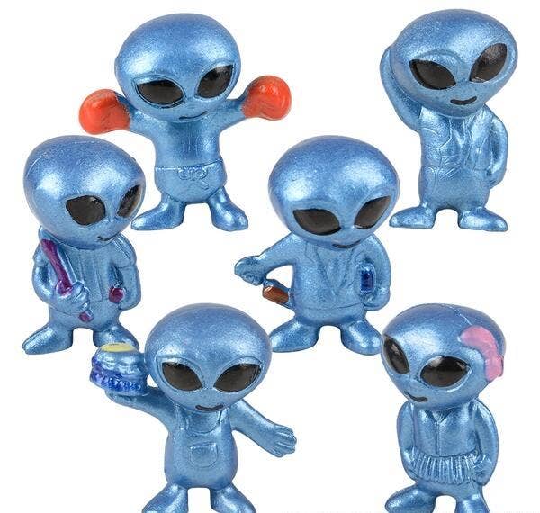 Vinyl Alien Toy Figures - LLB Toys