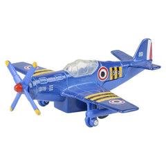 5" DIE-CAST PULL BACK VINTAGE PLANE LLB Car Toys